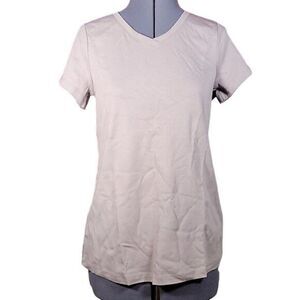 NWOT Isaac Mizrahi Essential V-neck T-shirt Sz XXS